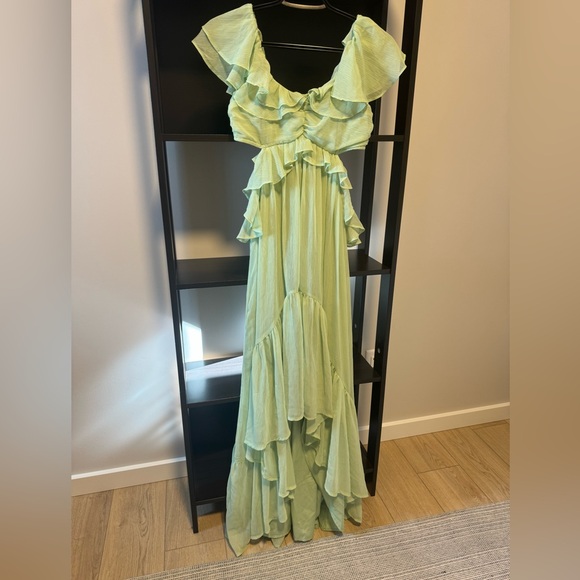 ASOS dress, size 2, green - Picture 3 of 4
